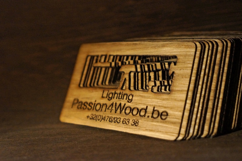 Passion4Wood business card klein